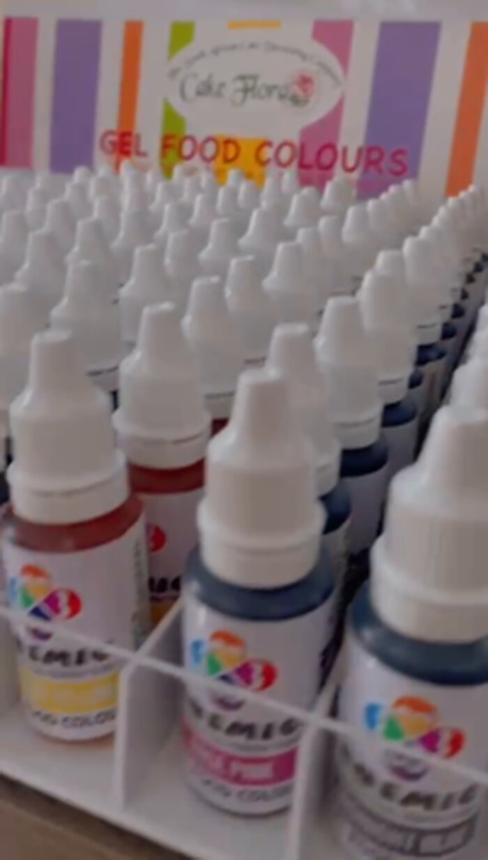 Cake decorating supplies on display at Doc's Plastic and General