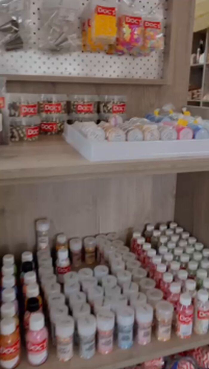 Cake decorations and sprinkles at Doc's Plastic and General